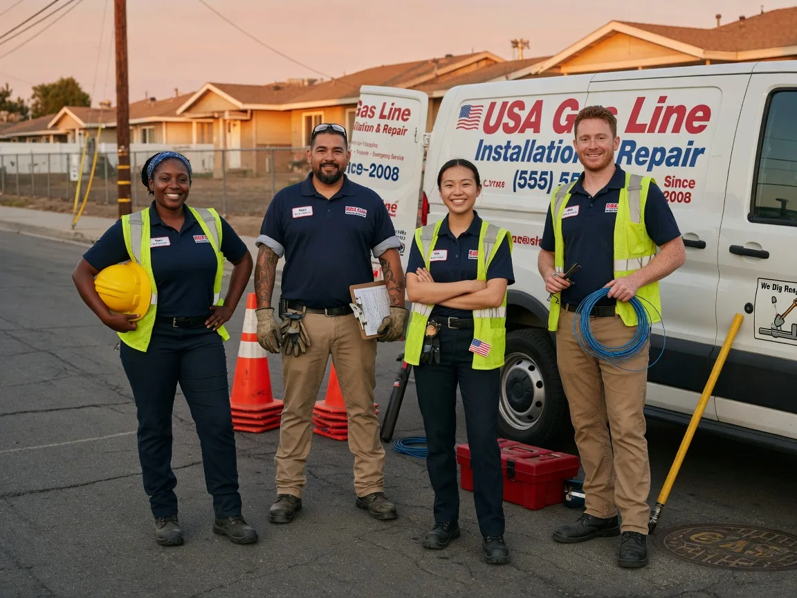 Gas Line Installation company in Dedham, IA